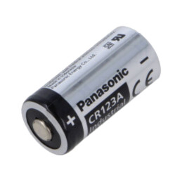 Baterie: litiu; CR123A,CR17345; 3V; 1550mAh; nereîncărcabilă
