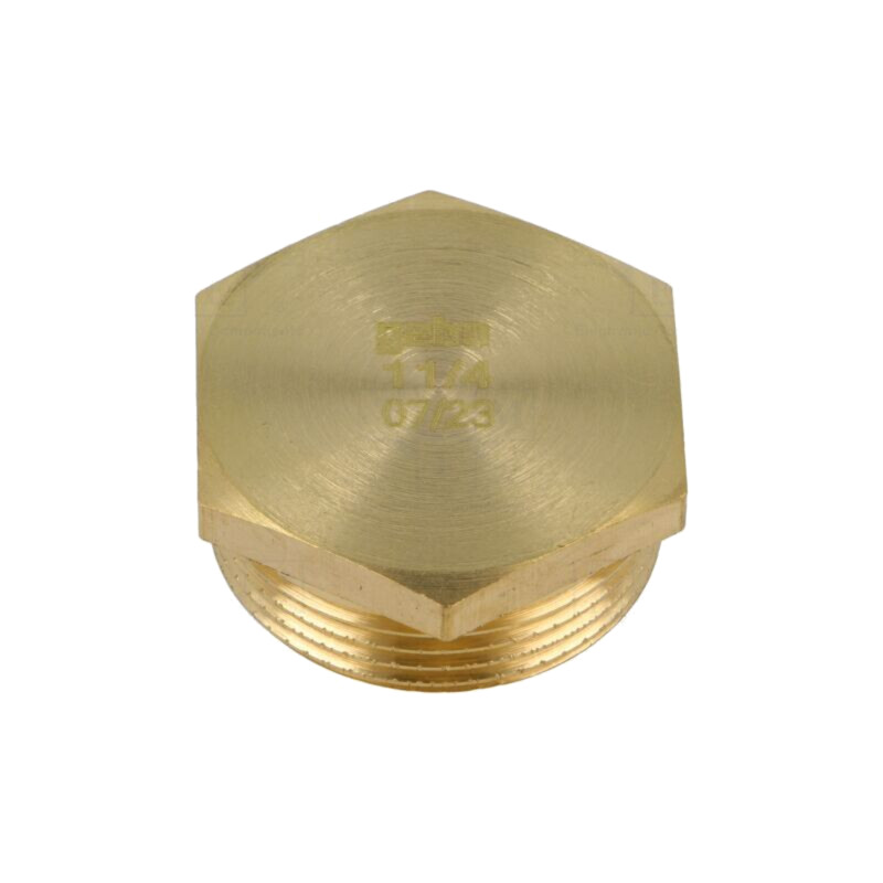 Term.îmbinare: dop; hexagonală; alamă CW617N; BR Term.îmbinare: dop; hexagonală; alamă CW617N; BR