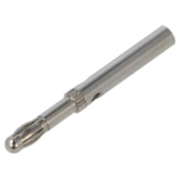 Conector: banană 4mm; mufă; 19A,32A; nichelat