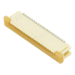 Conector: FFC/FPC; SMT; 125V; 1A; Easy-On; PIN: 20; Mat: poliamidă