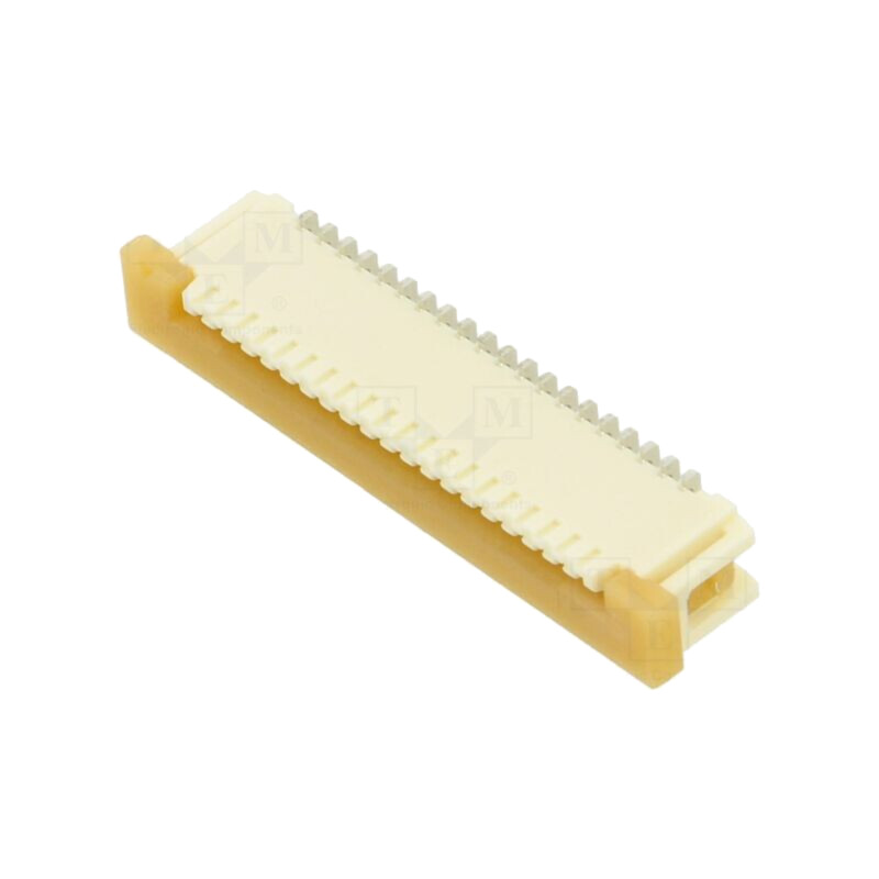 Conector: FFC/FPC; SMT; 125V; 1A; Easy-On; PIN: 20; Mat: poliamidă Conector: FFC/FPC; SMT; 125V; 1A; Easy-On; PIN: 20; Mat: poliamidă