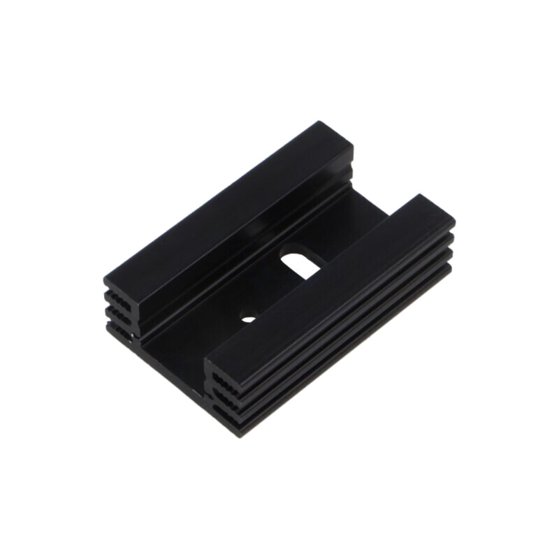 Radiator: extrudat; U; TO220; neagră; L: 50mm; W: 32mm; H: 14mm; 8,5K/W Radiator: extrudat; U; TO220; neagră; L: 50mm; W: 32mm; H: 14mm; 8,5K/W