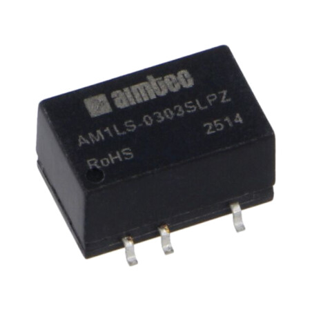 Convertor: DC/DC; 1W; Uintr: 2,97÷3,63VDC; Uieş: 3,3VDC; Iieş: 303mA