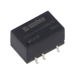 Convertor: DC/DC; 1W; Uintr: 21,6÷26,4VDC; Uieş: 12VDC; Iintr: 51mA