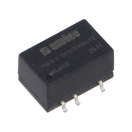 Convertor: DC/DC; 1W; Uintr: 21,6÷26,4VDC; Uieş: 12VDC; Iintr: 51mA
