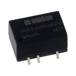 Convertor: DC/DC; 1W; Uintr: 21,6÷26,4VDC; Uieş: 24VDC; Iintr: 51mA