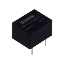 Convertor: DC/DC; 1W; Uintr: 10,8÷13,2VDC; Uieş: 12VDC; Iintr: 99mA