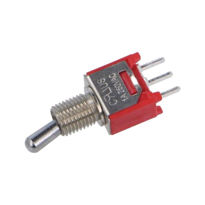 Comutator: basculant; Poz: 2; SPDT; ON-ON; 1A/250VAC; 3A/28VDC; 200 Comutator: basculant; Poz: 2; SPDT; ON-ON; 1A/250VAC; 3A/28VDC; 200