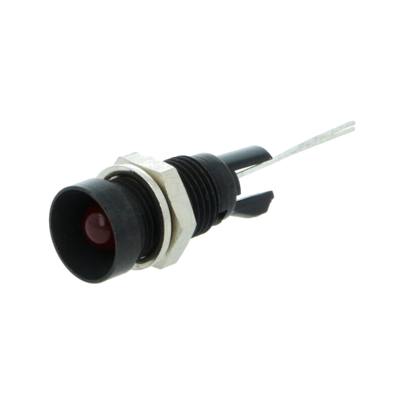 Lampă de control: LED; concav; roşie; Ø8mm; pt.PCB; alamă; ØLED: 5mm Lampă de control: LED; concav; roşie; Ø8mm; pt.PCB; alamă; ØLED: 5mm