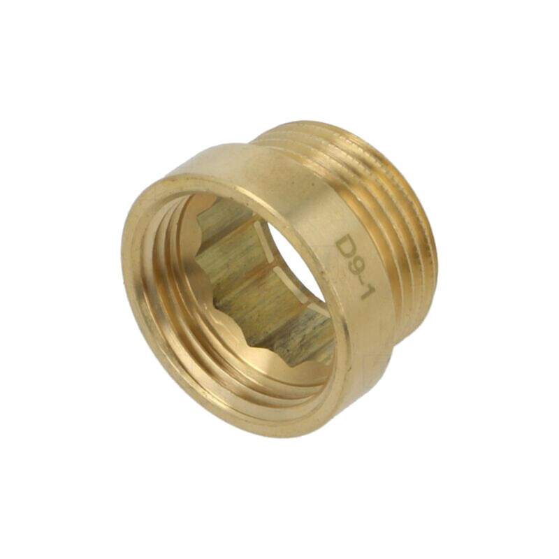 Term.îmbinare: prelungitor; tată-mamă,rotundă; 10mm; Filet: G 1" Term.îmbinare: prelungitor; tată-mamă,rotundă; 10mm; Filet: G 1"