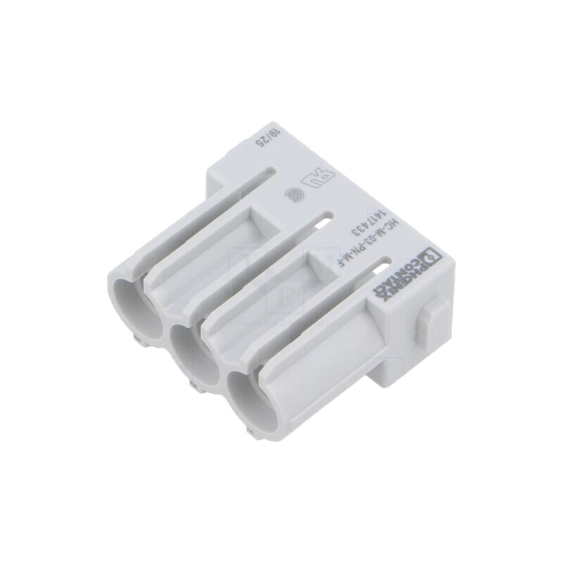 Conector: HDC; modul; tată,mamă; PIN: 3; HEAVYCON modular; Module: 1 Conector: HDC; modul; tată,mamă; PIN: 3; HEAVYCON modular; Module: 1