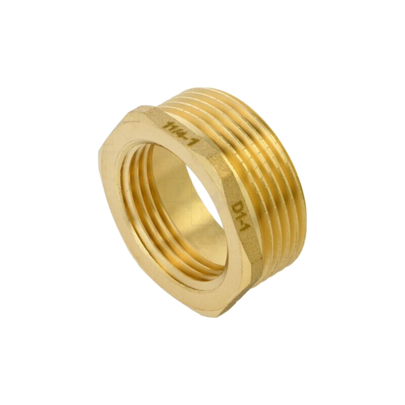 Term.îmbinare: adaptor; tată-mamă,reducţie; alamă CW617N; BR Term.îmbinare: adaptor; tată-mamă,reducţie; alamă CW617N; BR