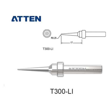 Vârf; conic,alungit; 0,5mm; la ciocan de lipit