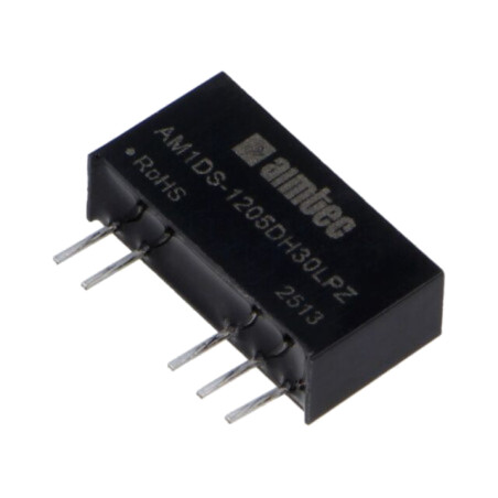 Convertor: DC/DC; 1W; Uintr: 10,8÷13,2VDC; Uieş: 5VDC; Uieş2: -5VDC