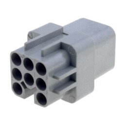 Conector: HDC; inserturi de contact; mamă; CD; PIN: 8; 10A; 400V