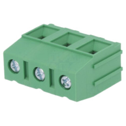 Conector: regletă de conexiuni pt.PCB; Terminal; 65A; 1kV; verde