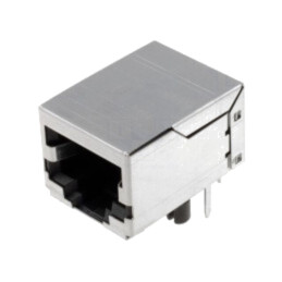 Conector: RJ45; soclu; PIN: 8; Cat: 5e; ecranat; 8p8c; pentru PCB; THT