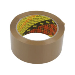 Bandă pentru ambalare; Lung: 66m; Lăţ: 48mm; maro