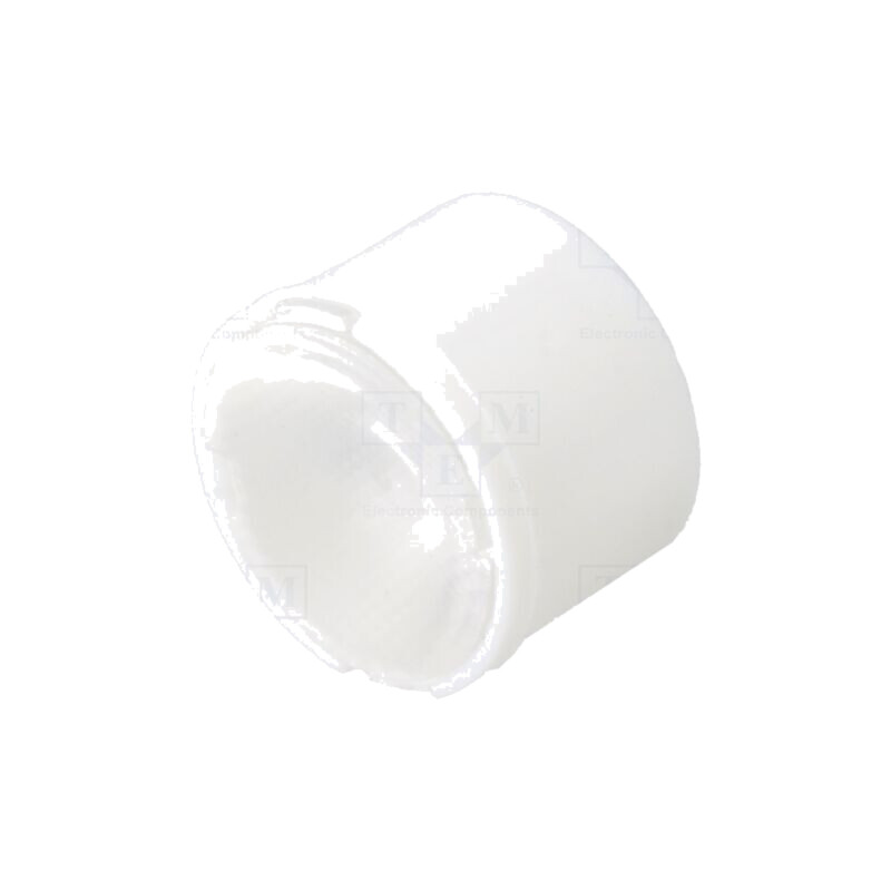 Lentilă LED; rotund; plexiglass PMMA; 19÷30°; Fixare: adeziv Lentilă LED; rotund; plexiglass PMMA; 19÷30°; Fixare: adeziv