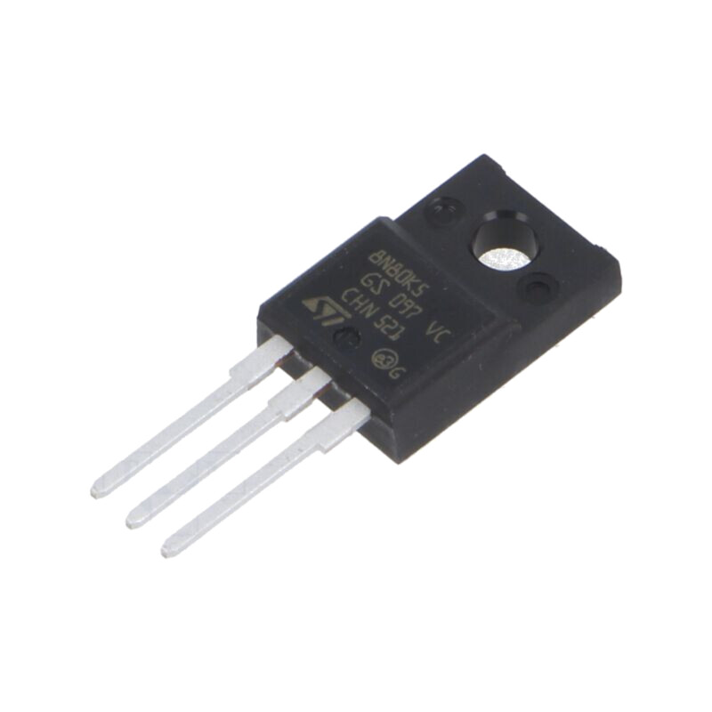 Tranzistor: N-MOSFET; unipolar; 800V; 6A; Idm: 24A; 25W; TO220FP Tranzistor: N-MOSFET; unipolar; 800V; 6A; Idm: 24A; 25W; TO220FP