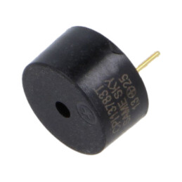 Traductor de sunet: semnalizator piezoelectric; THT; 4,8kHz