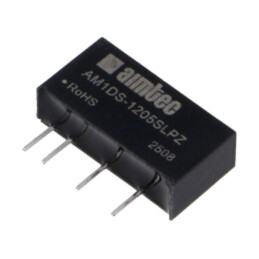 Convertor: DC/DC; 1W; Uintr: 10,8÷13,2VDC; Uieş: 5VDC; Iintr: 99mA