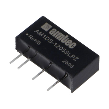 Convertor: DC/DC; 1W; Uintr: 10,8÷13,2VDC; Uieş: 5VDC; Iintr: 99mA