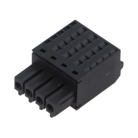 Conector: regletă de conexiuni deconectabilă; mufă; mamă; 9A