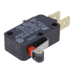 Microîntrerupător SNAP ACTION; 16A/250VAC; 0,6A/125VDC; SPDT