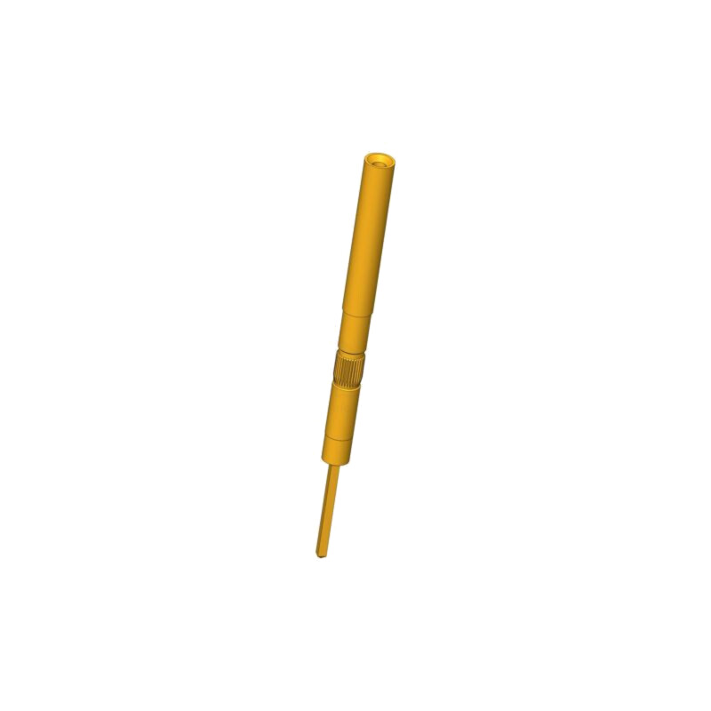 Conector; Placare contact: aurit; Contacte: alamă; Ø: 2,15mm