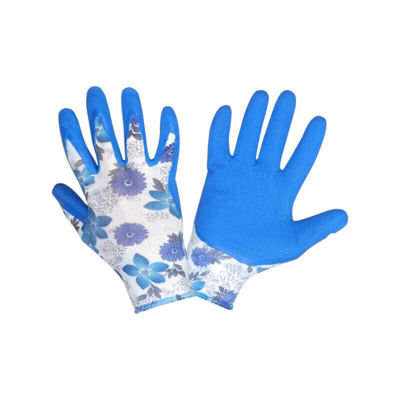 Mănuşi de protecţie; Dimensiune: 7; violet; latex,poliester Mănuşi de protecţie; Dimensiune: 7; violet; latex,poliester