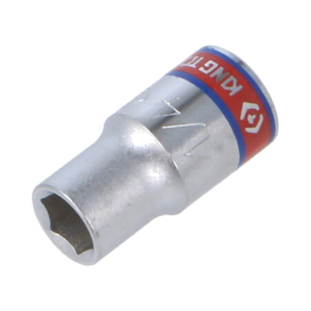 Cap; 6-puncte,în ţoli,tubulară; HEX 1/4"; 1/4"; 24,5mm; scurtă