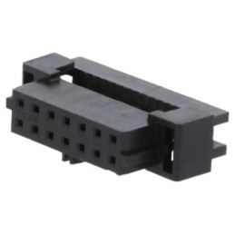 Conector: cablu-cablu/PCB; mufă; mamă; PIN: 14; Milli-Grid; drept
