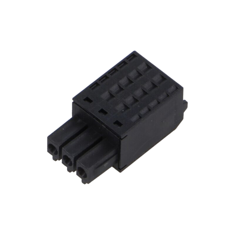 Conector: regletă de conexiuni deconectabilă; mufă; mamă; 9A