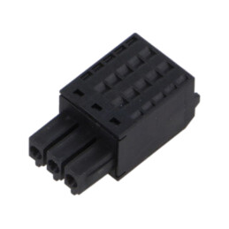 Conector: regletă de conexiuni deconectabilă; mufă; mamă; 9A