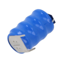 Acumul: Ni-MH; 4,8V; 80mAh; 3pin; Ø15,5x25,3mm; Temp: -20÷65°C