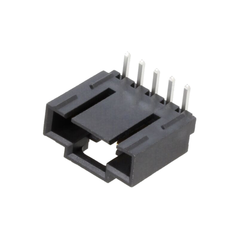 Conector: cablu-placă; soclu; tată; PIN: 5; SL; în unghi 90°; THT Conector: cablu-placă; soclu; tată; PIN: 5; SL; în unghi 90°; THT