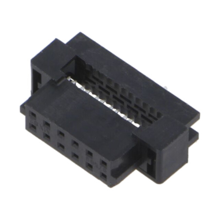 Conector: cablu-cablu/PCB; mufă; mamă; PIN: 12; Milli-Grid; drept