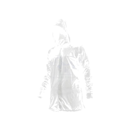 Raincoat; Size: one size; transparent; with a hood