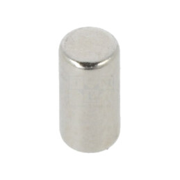 Magnet: fix; neodim; 2,5N; Ø: 3mm; H: 6mm