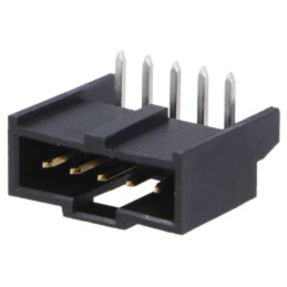 connector C-Grid Shrd Hdr SR RA Au-E 5Ckt