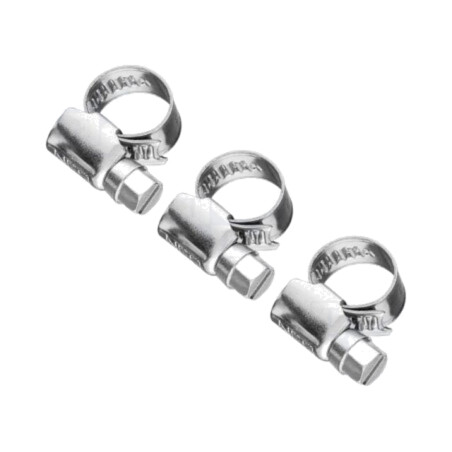 Colier cu şurub de strângere; W: 9mm; Crimpare: 8÷12mm; W4; 3buc.
