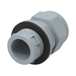 Garnitură de etanşare; M16; IP68; poliamidă; gri; cu împingere