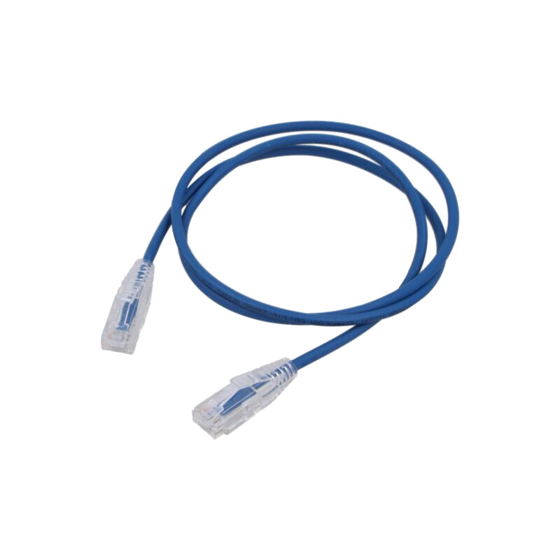 Patch cord; RJ45 mufă,din ambele părţi; 6; PVC; 1m; -20÷70°C; RJ45