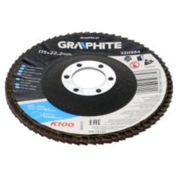 Disc de şlefuit cu lambouri; Ø: 115mm; Øorif: 22,2mm