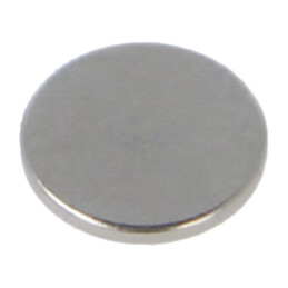 Magnet: fix; neodim; 5N; Ø: 10mm; H: 1mm