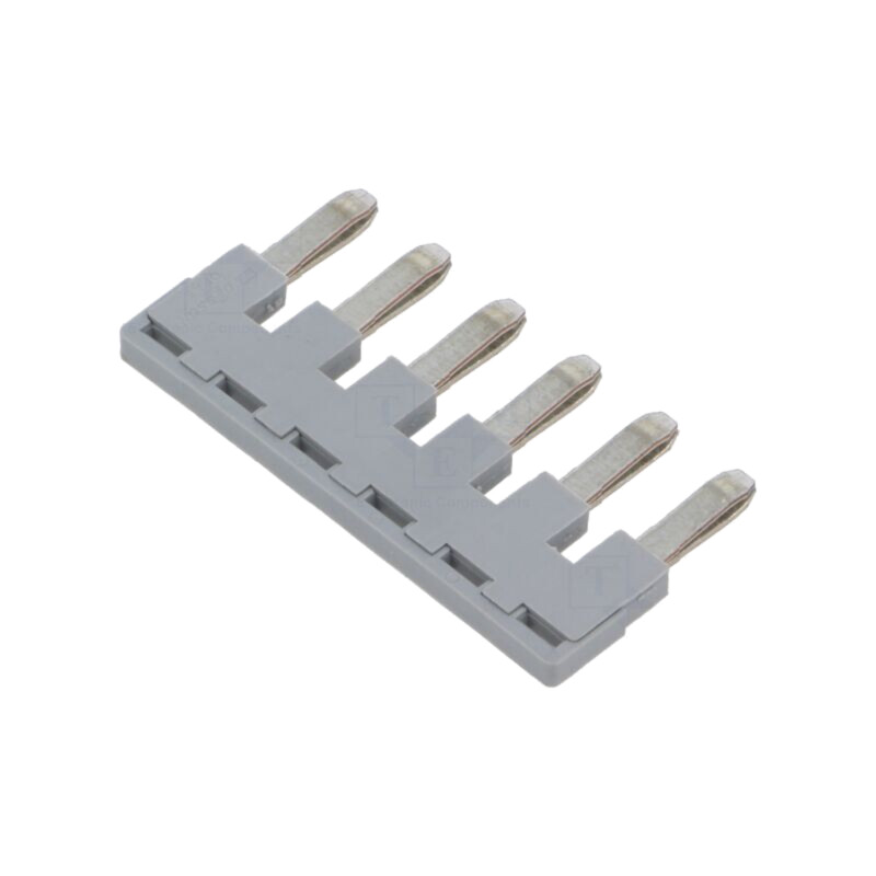 Punte de conectare; PIN: 6; gri Punte de conectare; PIN: 6; gri
