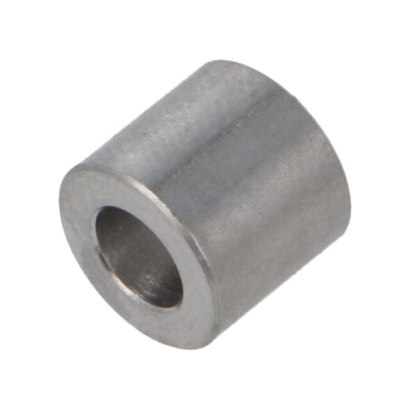 Manşon distanţier; 9mm; cilindric; oțel inoxidabil; Øint: 5,3mm