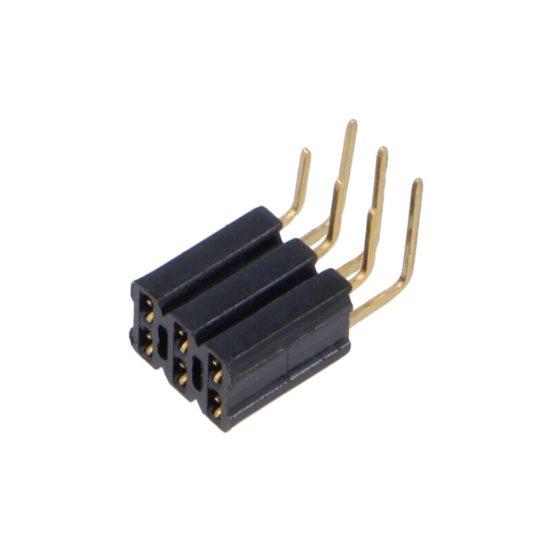 Conector: şiruri pini; soclu; mamă; PIN: 6; BL 4; 3A; 125V; drept; THT