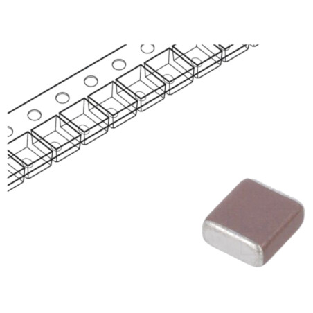 Condensator: ceramic; MLCC; 4,7uF; 100V; X7R; ±10%; SMD; 2220; 178mm
